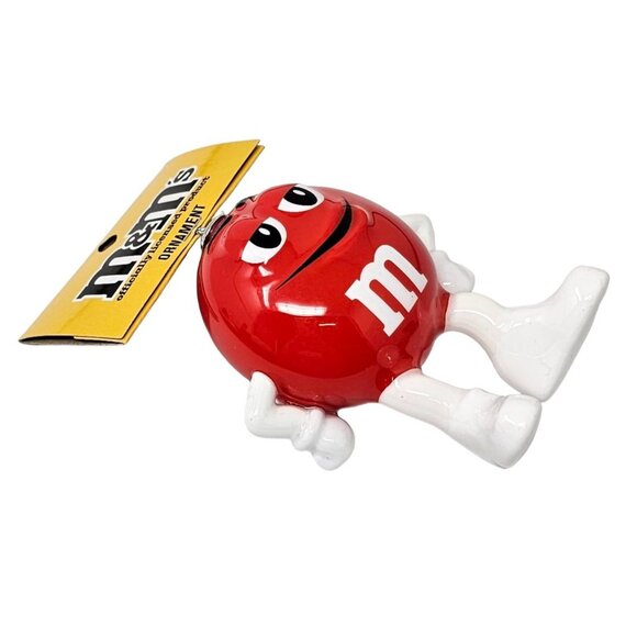 M&Ms Red Man Candy Collectible Christmas Ornament by Ruz - Picture 3 of 6
